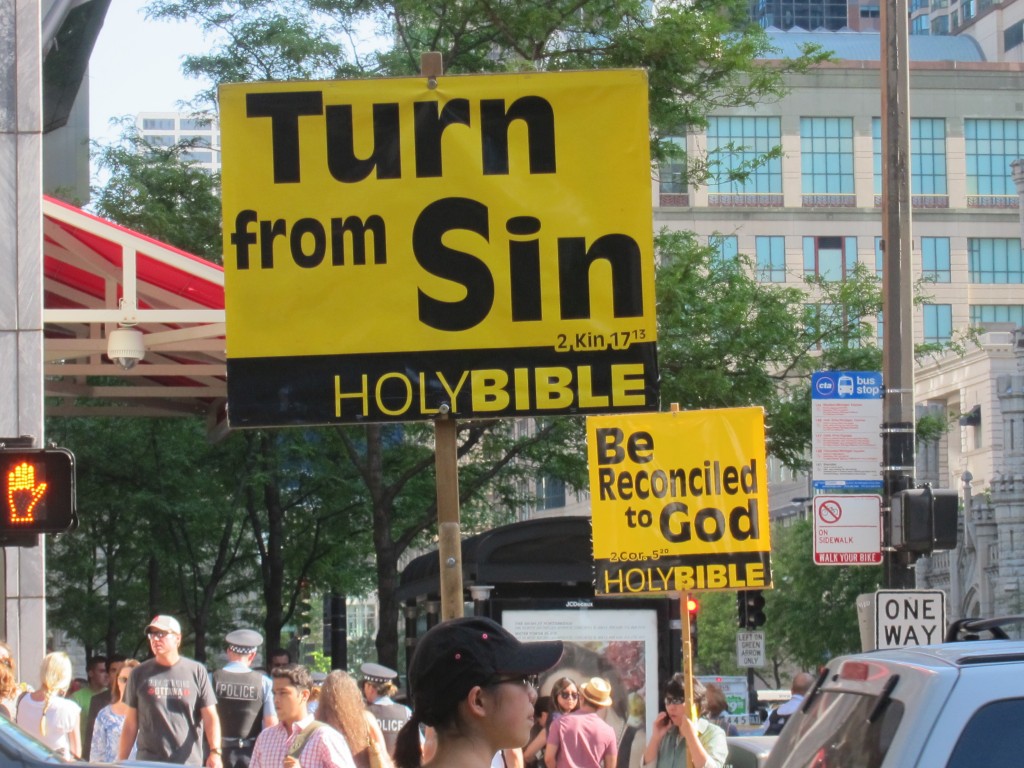 Turn from Sin