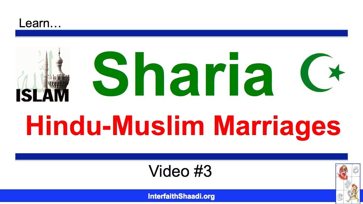 Sharia: Hindu-Muslim Marriages
